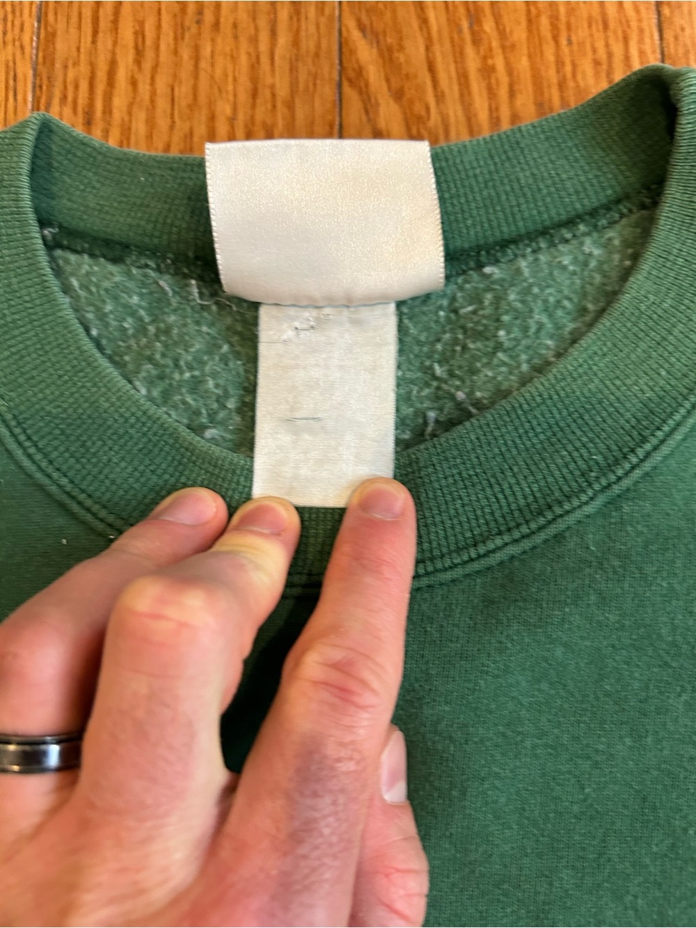 Camper Clubs‎ of America Sweatshirt Green Hanes Ultimate Cotton Vintage USA Map - Picture 8 of 11